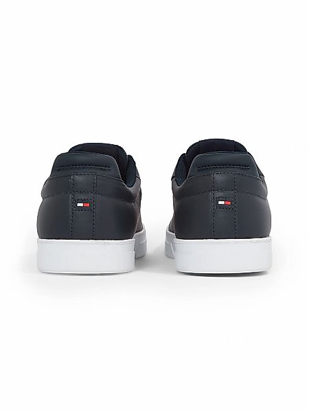 Tommy Hilfiger Sneaker "ICON COURT LTH FLAG ESS", Freizeitschuh, Halbschuh, günstig online kaufen
