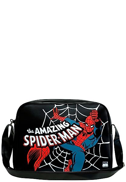 LOGOSHIRT Schultertasche "Spider-Man" mit Spider-Man-Logo günstig online kaufen