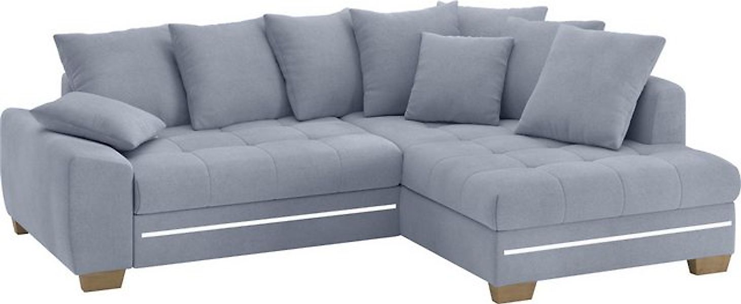 Mr. Couch Ecksofa Nikita II, L-Form, mit Kaltschaum, RGB-LED Beleuchtung, w günstig online kaufen