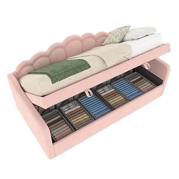 HAUSS SPOLE Schlafsofa 90x200cm, Hydraulisch Bett, günstig online kaufen
