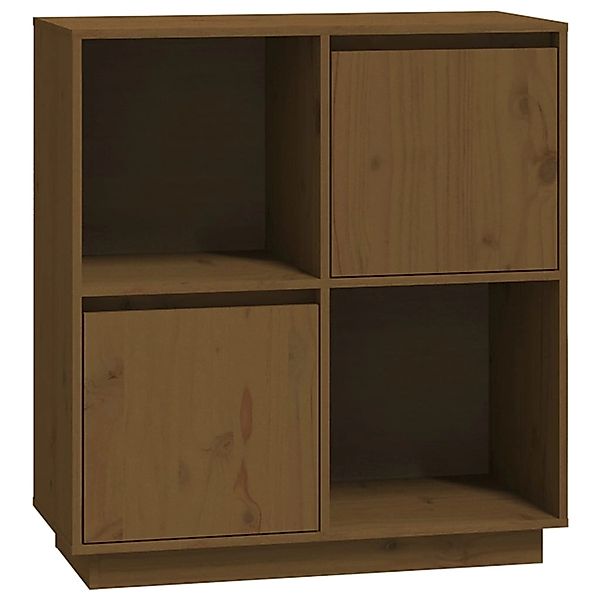 vidaXL Sideboard Honigbraun 74x35x80 cm Massivholz Kiefer 814352 günstig online kaufen