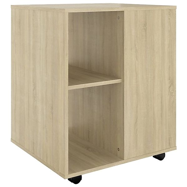 vidaXL Rollschrank Sonoma-Eiche 60x53x72 cm Holzwerkstoff günstig online kaufen