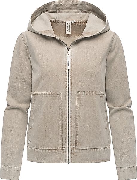 Ragwear Jeansjacke "Lerris Denim", mit Kapuze, Leichte Übergangsjacke in De günstig online kaufen