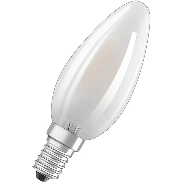 Osram LED-Leuchtmittel E14 Kerzenform 4,8 W Warmweiß 470,m 9,7 x 3,5 cm (H günstig online kaufen