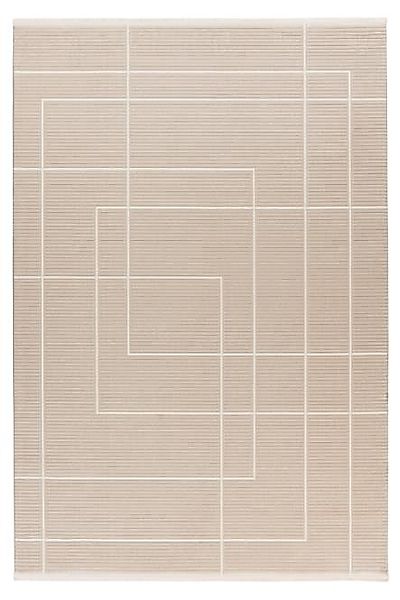 Teppich ELIF ELI 401 ca. 80x150 cm Beige günstig online kaufen