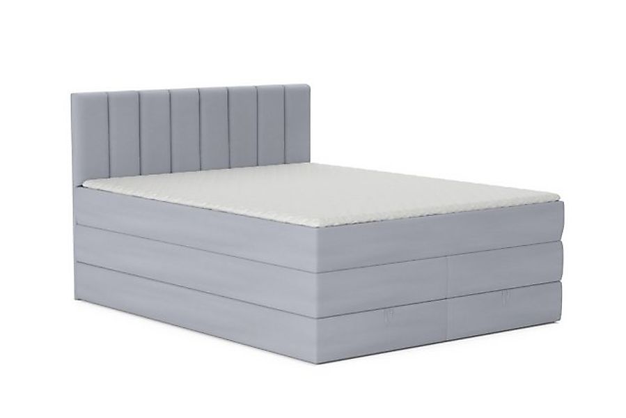 Deine Möbel 24 Boxspringbett MEXICO Echtes Boxspringbett Polsterbett Komple günstig online kaufen