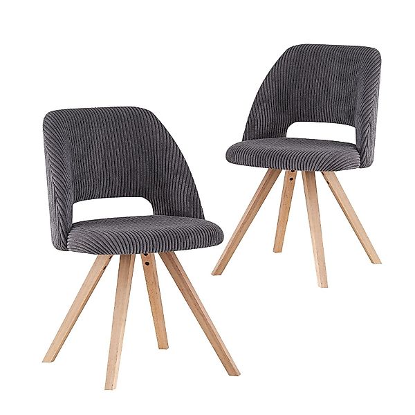 B&D home 4-Fußstuhl VICKY (2er Set, günstig online kaufen