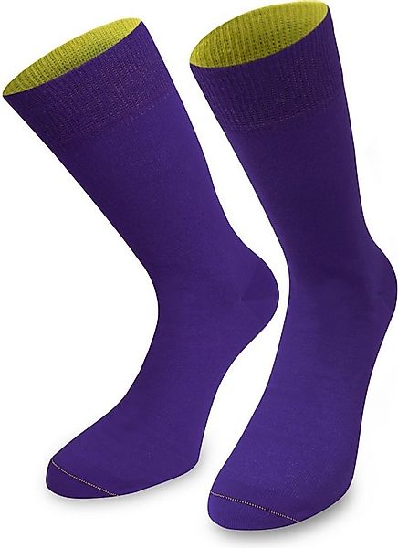 normani Basicsocken 1 Paar Socken Bi-Color (1 Paar) farbig abgesetzter Bund günstig online kaufen