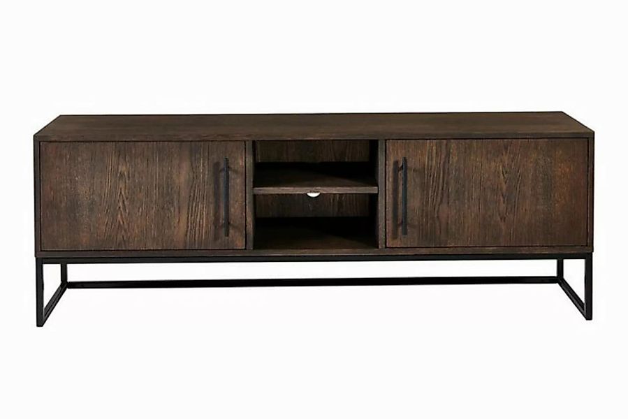 daslagerhaus living Beistellschrank TV-Board Nobel Eiche Furnier B 160cm günstig online kaufen