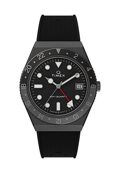 Timex Quarzuhr Q Timex GMT, (1-tlg), Analoge Uhr günstig online kaufen