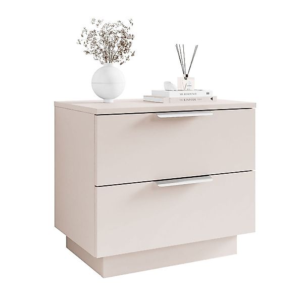 Lookway Nachttisch LINA 2S Kaschmir mit günstig online kaufen
