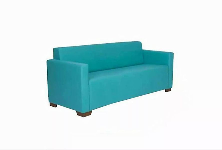 JVmoebel Sofa Türkis Dreisitzer Modernes Luxus Sofa Arbeitszimmermöbel Büro günstig online kaufen