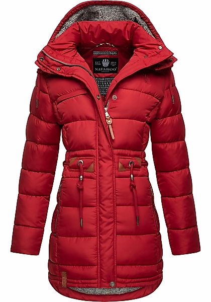 Navahoo Steppmantel "Daliee" Stylischer Winterparka mit abnehmbarer Kapuze günstig online kaufen