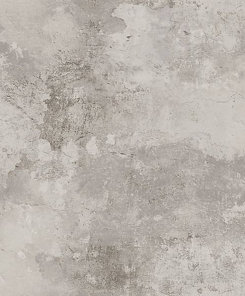 Grandeco Tapete Vliestapete Einfarbig Beton Optik günstig online kaufen