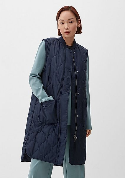 s.Oliver Outdoorjacke Outdoor-Weste Longweste mit Steppung günstig online kaufen