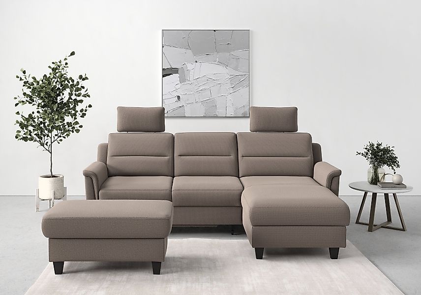 sit&more Ecksofa Farö L-Form, inklusive Federkern, günstig online kaufen