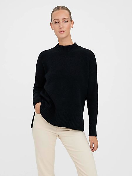 Vero Moda Stehkragenpullover VMLEFILE OVERSIZE BOXY günstig online kaufen