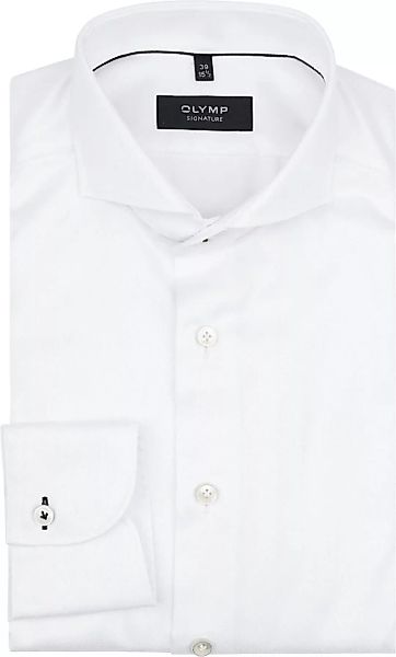 OLYMP Signature Hemd Weiß - Größe 44 günstig online kaufen