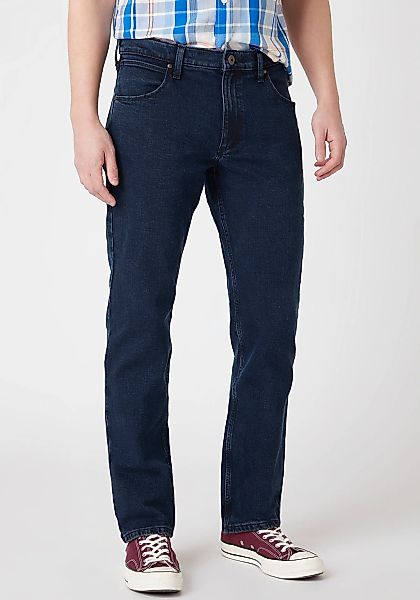 Wrangler Herren Jeans REGULAR - Mid Waist - Regular Fit - Blau Schwarz günstig online kaufen