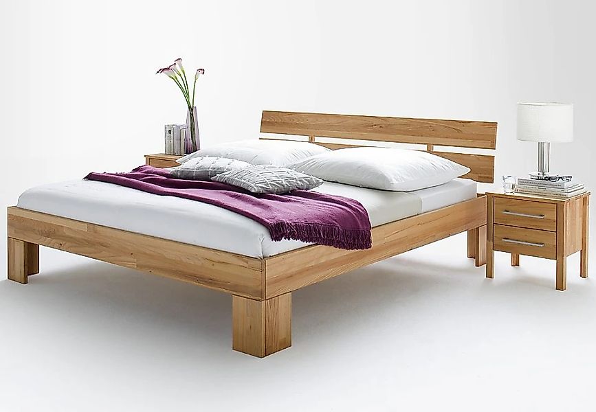 Home affaire Massivholzbett "Modesty II, Made in Europe", (hohe Belastbarke günstig online kaufen