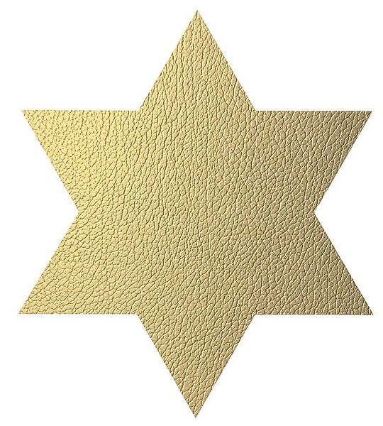 LIND DNA Platzset Lind DNA Tischset Star Stern Hippo Gold 990142 günstig online kaufen