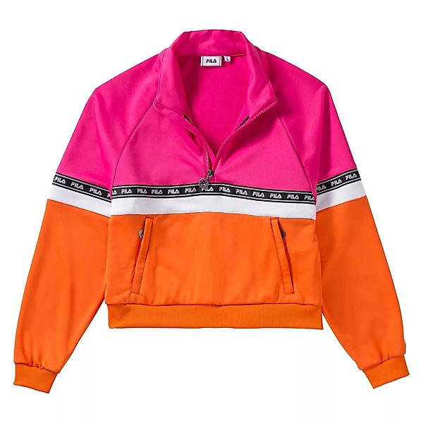 Fila Half Zip Shirt Jacke S Pink günstig online kaufen