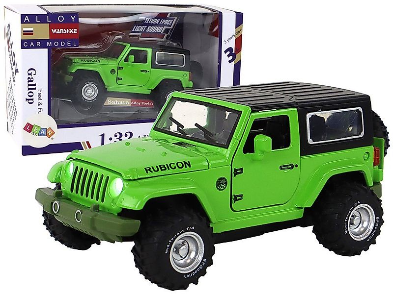 LEAN Toys Spielzeug-Auto Geländewagen Metall Fahrzeug günstig online kaufen