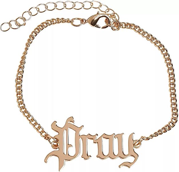 MisterTee Bettelarmband "Accessoires Pray Chunky Bracelet" günstig online kaufen