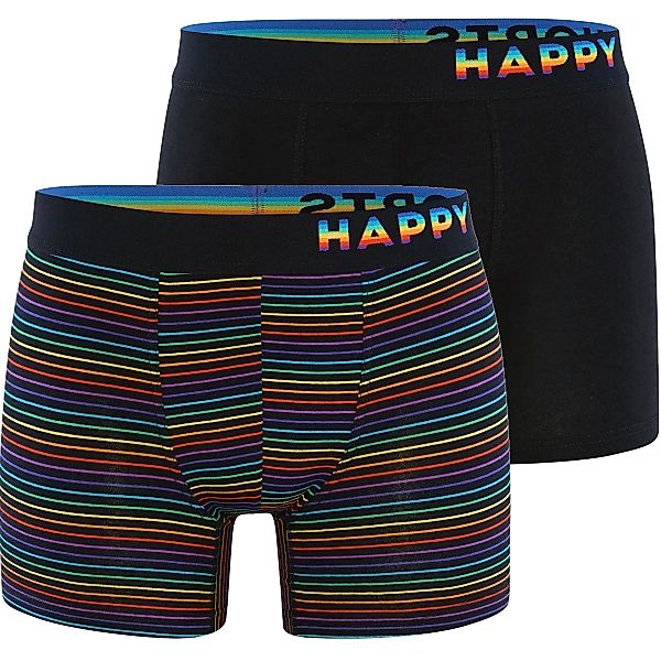 HAPPY SHORTS Retro Pants 2-Pack Trunks günstig online kaufen