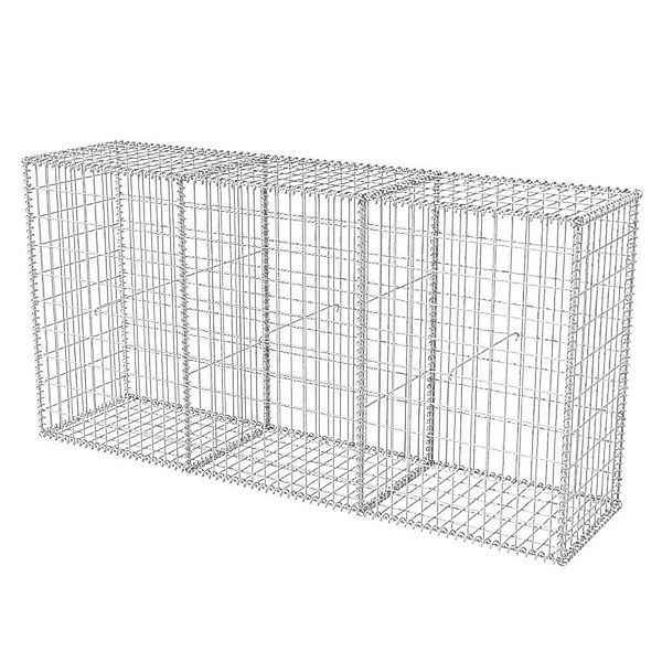 vidaXL Gabionenkorb Stahl 200x50x100 cm 142552 günstig online kaufen
