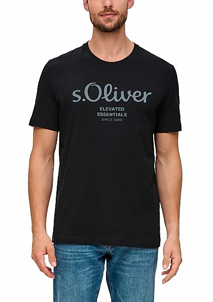 s.Oliver T-Shirt mit Logo-Print günstig online kaufen