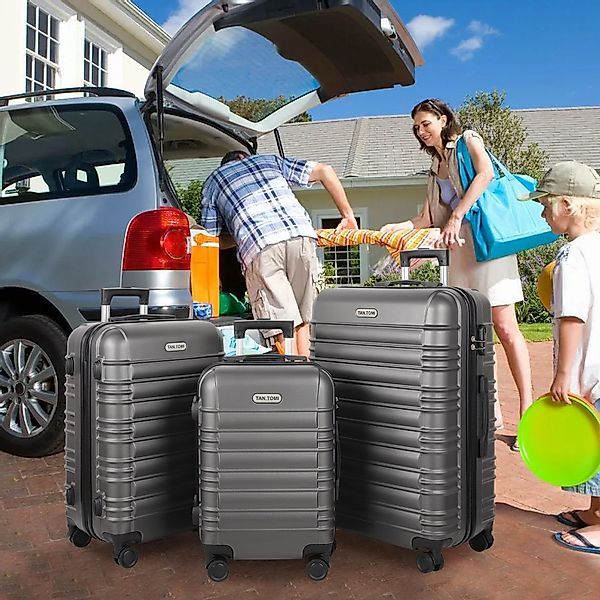 TAN.TOMI Hartschalen-Trolley Reisekoffer Trolley Großer Koffer günstig online kaufen