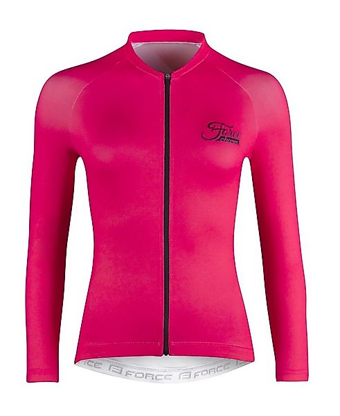 FORCE Radtrikot Jersey FORCE CHARM Lady langarm pink %%% günstig online kaufen