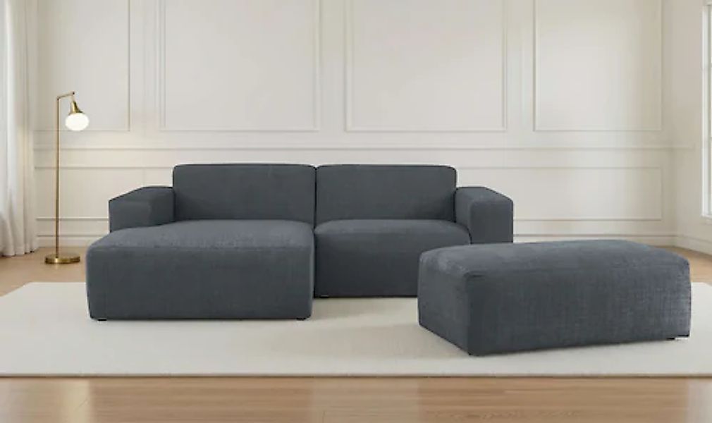 OTTO home Ecksofa »Koa,228cm, L-Form, Modulsofa, Webstoff, Cord, Struktur, günstig online kaufen