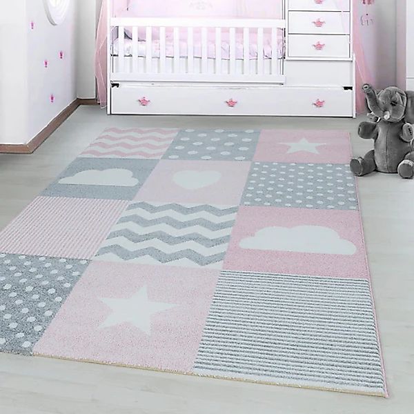 Ayyildiz Teppiche Kinderteppich »Kids 620«, rechteckig, 12 mm Höhe, auch in günstig online kaufen