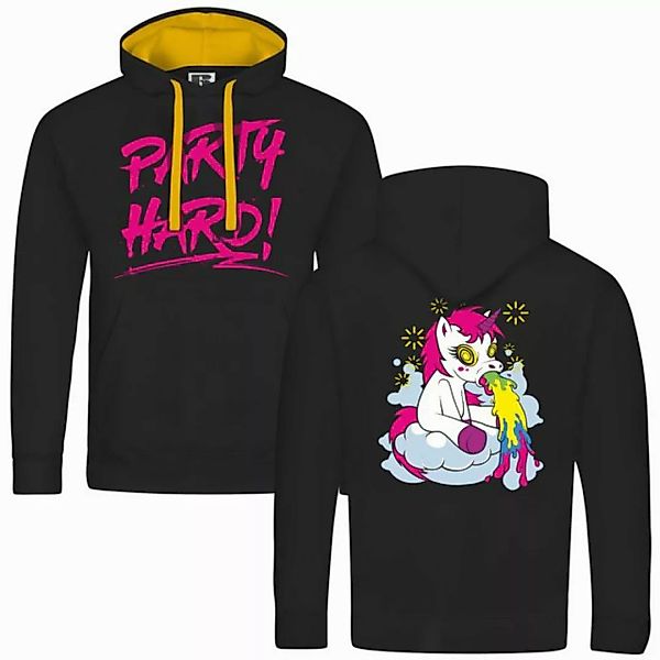 deinshirt Kapuzenpullover Herren Kapuzenpullover PARTY Einhorn Mit Print Mo günstig online kaufen