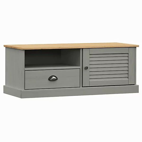 vidaXL TV-Schrank TV Schrank Sideboard Schrank VIGO Grau 106x40x40 cm Massi günstig online kaufen