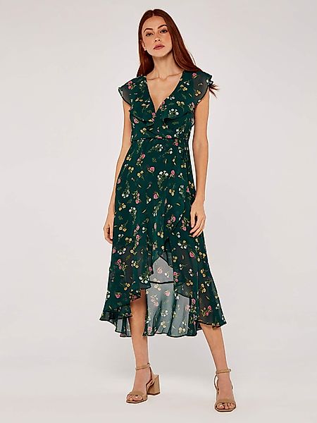 Apricot Midikleid Midikleid, (1-tlg., Stoffgürtel) in günstig online kaufen