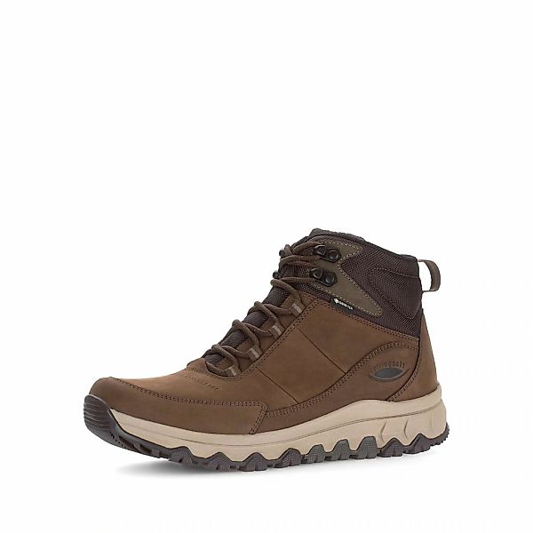 Gabor Sneaker "rollingsoft Sneaker low Materialmix Leder/Textil" günstig online kaufen