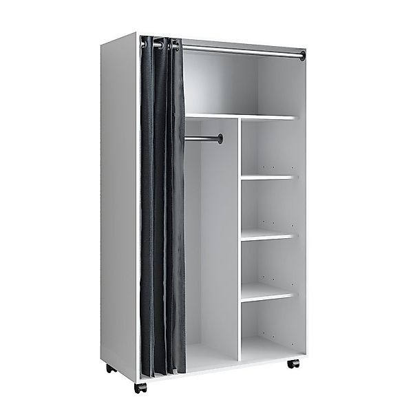 Vicco Kleiderschrank Doros, Weiß, 100 x günstig online kaufen