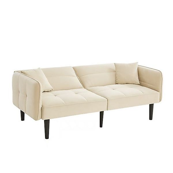 MODFU Schlafsofa mit 3-stufig verstellbaren Rückenlehnen, Wohnzimmersofa, P günstig online kaufen