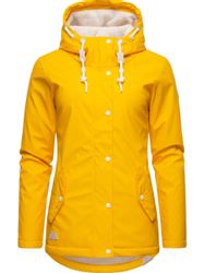 Ragwear Regenjacke "Marge" mit Kapuze warm gefütterter Damen Winter Regenma günstig online kaufen