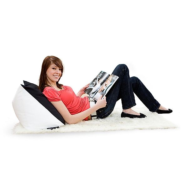 Smoothy Keilkissen Bookworm Lesekissen, ergonomisches Nackenkissen günstig online kaufen