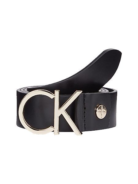 Calvin Klein Ledergürtel CK ADJ.LOGO BELT günstig online kaufen