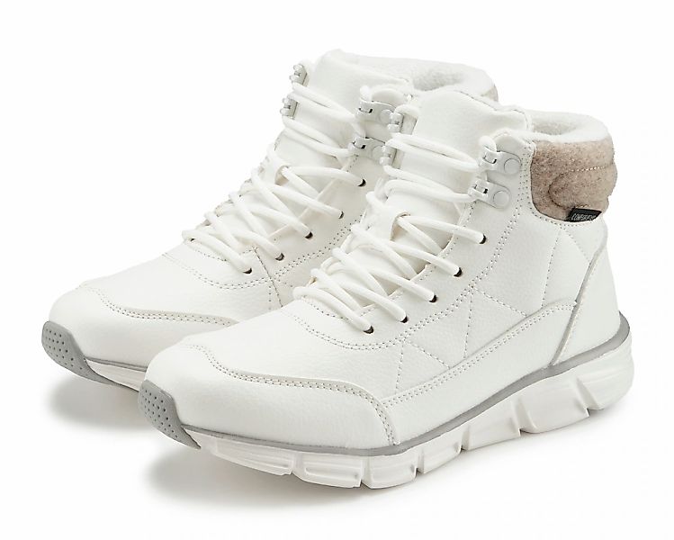 LASCANA Stiefelette "Outdoorstiefelette, Schnürschuh, Boots", aus wasserabw günstig online kaufen