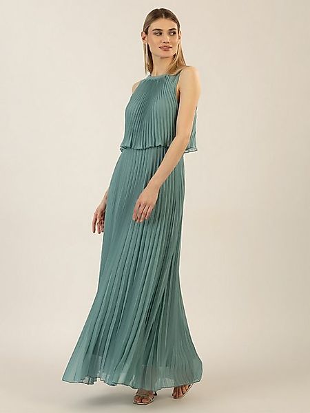 Apart Abendkleid mit lose fallendem Sonnenplissee günstig online kaufen