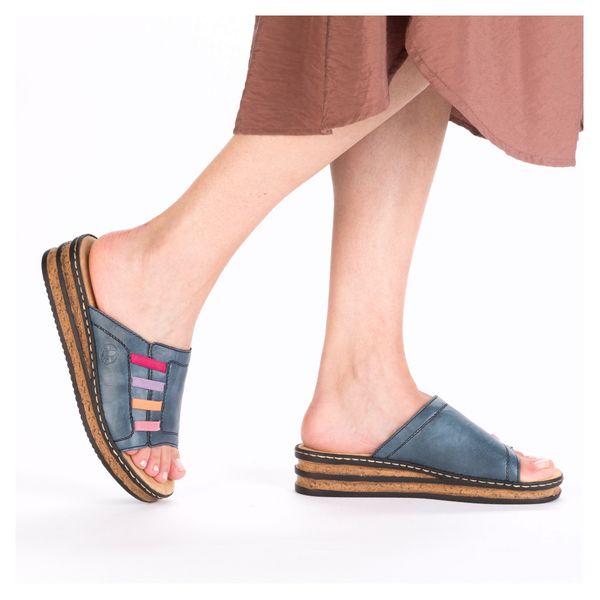 Rieker Keilpantolette Sommerschuh, Hausschuh, Pantolette mit günstig online kaufen