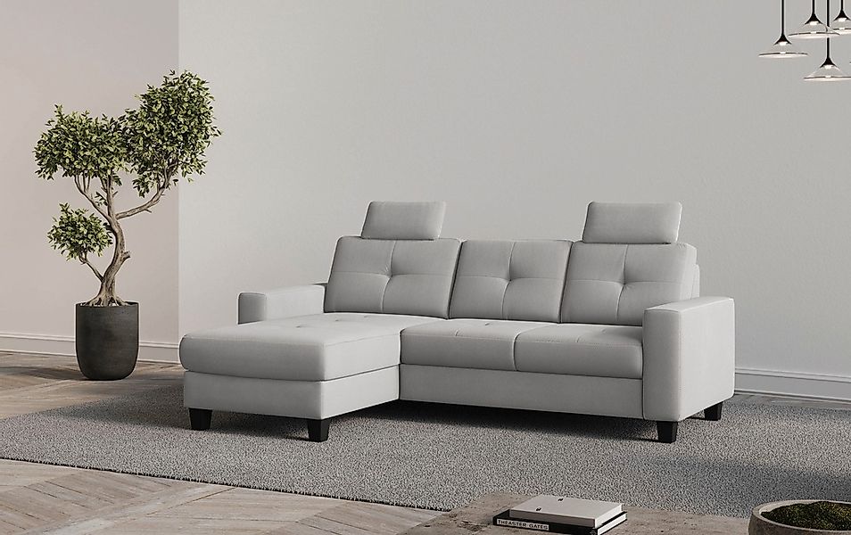 PLACES OF STYLE Ecksofa "Varese" wahlweise mit Bettfunktion und Bettkasten günstig online kaufen