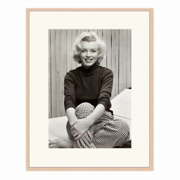 Any Image Wandbild Marilyn Monroe, Posing beige Gr. 40 x 50 günstig online kaufen