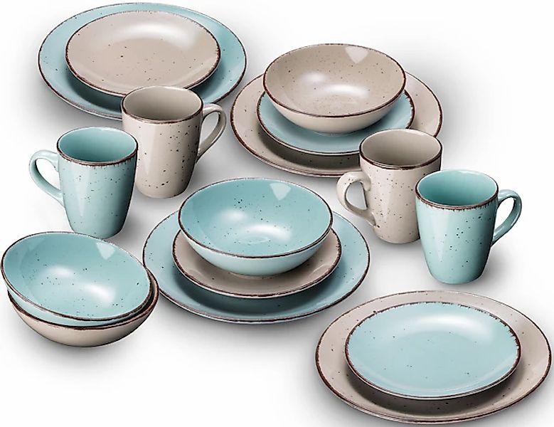 ARTE VIVA Kombiservice »Geschirr-Set, Service Puro«, (Set, 32 tlg.), vom St günstig online kaufen